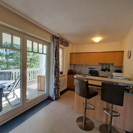 Duenenpark - Komfort Mit 1 Schlafzimmer Und Balkon Im Obergeschoss 145 * Binz