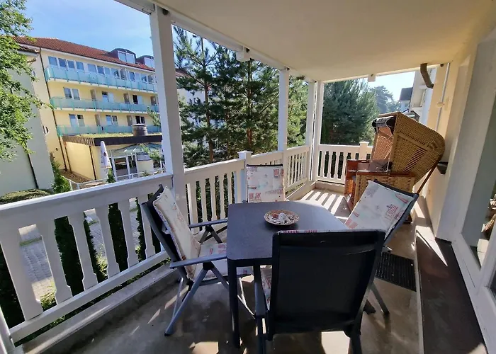 Dünenpark - Komfort Mit 1 Schlafzimmer Und Balkon Im Obergeschoss 145 Apartamento Binz